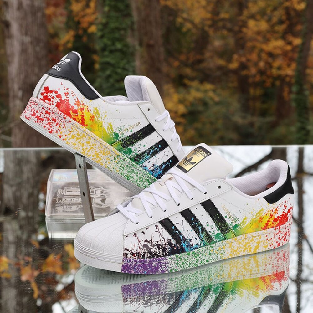 Adidas Superstar Paint splatter 2015 - Picture 4 of 13